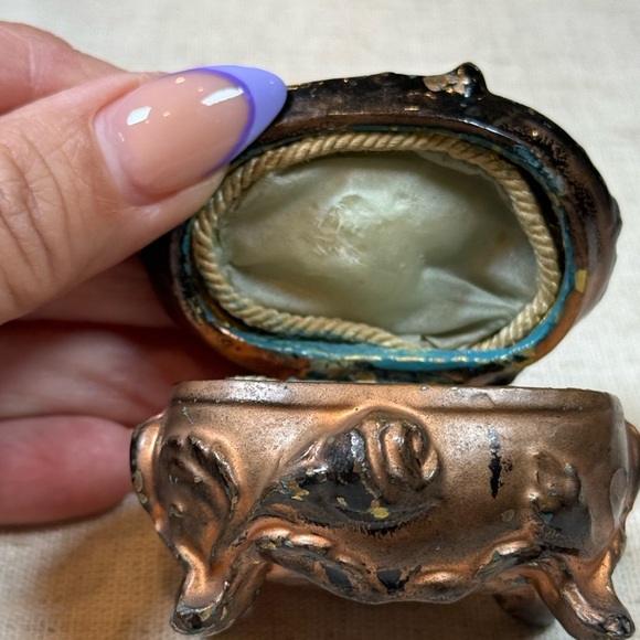 Vintage Copper Trinket Box - Picture 7 of 9